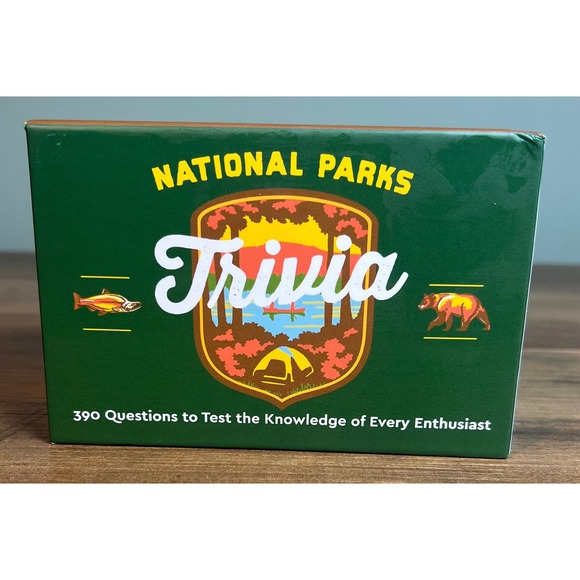 Clarkson Potter Other - National Parks Trivia Card Game 390 Questions 200 Cards Emily Hoff Maygen Keller